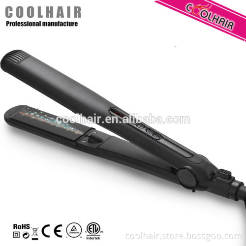 Vibrastrait + Ionic Flat Iron Hair Straightener Dual Voltage 110v-220v